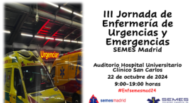 III Jornada de Enfermería de Urgencias y Emergencias