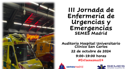 III Jornada de Enfermería de Urgencias y Emergencias