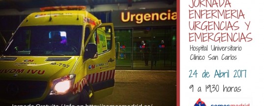 I Jornada Enfermería de Urgencias y Emergencias de Madrid