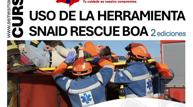 Formación en extricación vehicular con SNAID Rescue BOA