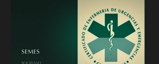 APERTURA CONVOCATORIA CEUE (Certificado de Enfermería de Urgencias y Emergencias)